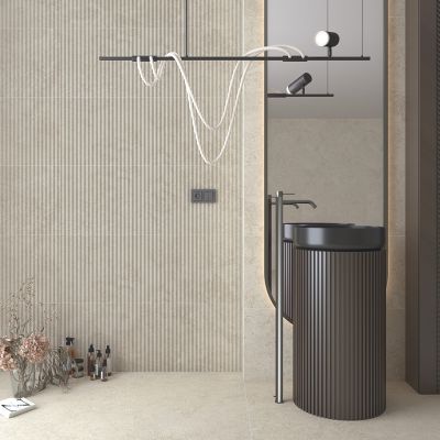 Vives London płytka ścienno-podłogowa 80x80 cm beżowa