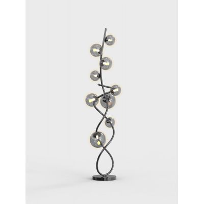 Aviano Nancy lampa stojąca 9x3,5 W czarna 3014-905