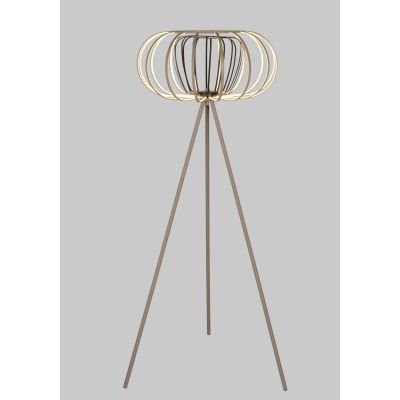 Aviano Salo lampa stojąca 1x48 W czarna-piaskowa 3033-113S