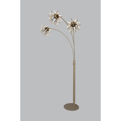 Aviano Salo lampa stojąca 26W czarna-piaskowa 3033-313