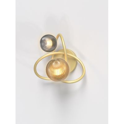 Aviano Metz kinkiet 2x3,5 W złoty 4015-204