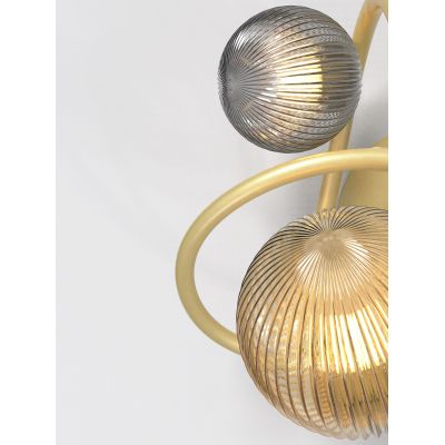 Aviano Metz kinkiet 2x3,5 W złoty 4015-204