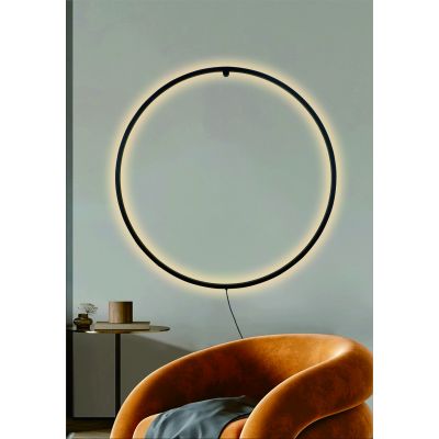 Aviano Scopello lampa ścienna 1x20 W czarny 4025-102L