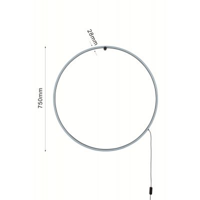 Aviano Scopello lampa ścienna 1x20 W czarny 4025-102L