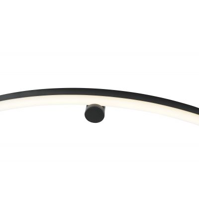 Aviano Scopello lampa ścienna 1x20 W czarny 4025-102L