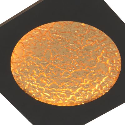 Aviano Toulon lampa ścienna 12 W czarny-złoty 4044-204S