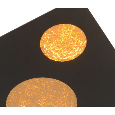 Aviano Toulon lampa podsufitowa 30 W czarna-złota 4044-304M