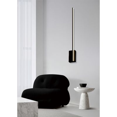 Aviano Linealo kinkiet 20W czarny 4202-0210R