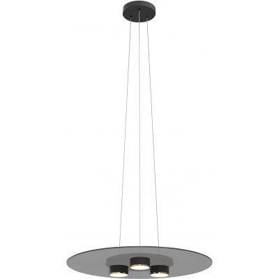 Wofi Lannion lampa wisząca 3x6,3 W czarna 5006-302