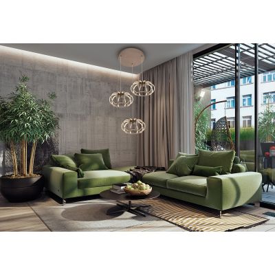 Aviano Salo lampa wisząca 45W czarna-piaskowa 5033-313