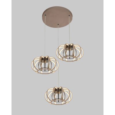 Aviano Salo lampa wisząca 45W czarna-piaskowa 5033-313