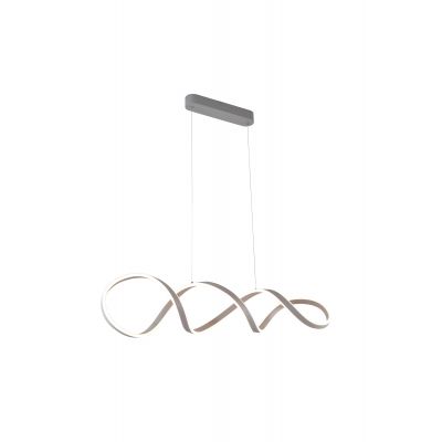 Aviano Trevance lampa wisząca 1x56 W szary/popielaty 6204-0106