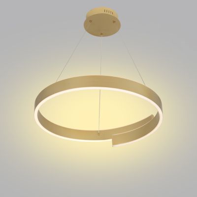 Aviano Martialo lampa wisząca 1x36 W złota 6212-0115