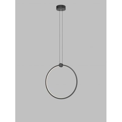 Aviano Circola lampa wisząca 1x36 W czarna 6218-0110