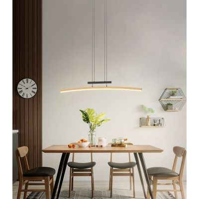Aviano Bologna lampa wisząca 1x27 W czarna 7020-106