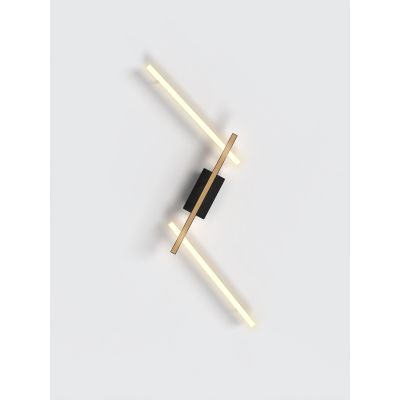 Aviano Rimini lampa podsufitowa 3x13,3 W czarna 7021-306