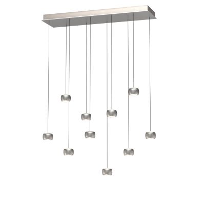 Aviano Quiberon lampa wisząca 55 W szampan-nikiel 7039-1003