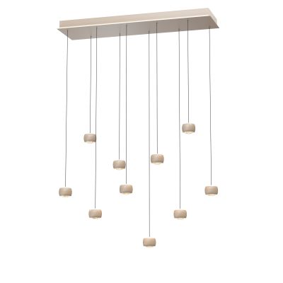 Aviano Quiberon lampa wisząca 55 W piaskowa 7039-1013