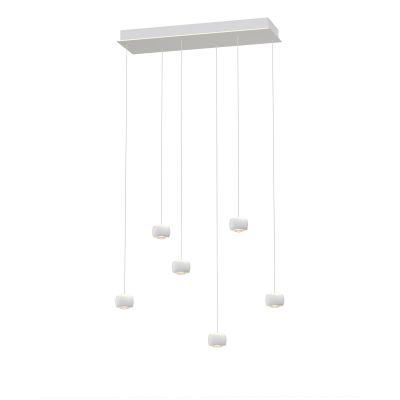 Aviano Quiberon lampa wisząca 33 W biała 7039-608