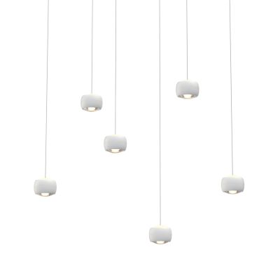 Aviano Quiberon lampa wisząca 33 W biała 7039-608