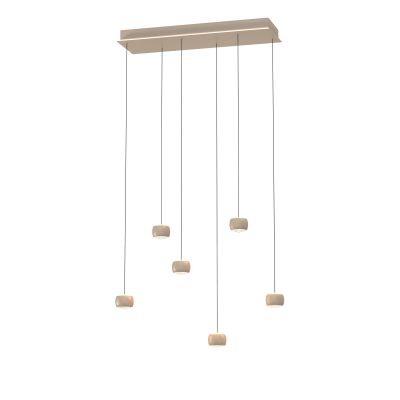 Aviano Quiberon lampa wisząca 33 W piaskowa 7039-613