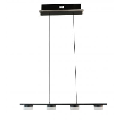 Aviano Cassis lampa wisząca 24 W czarna-chrom 7066-502