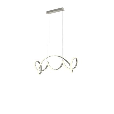 Aviano Toronto lampa wisząca 1x64 W srebrna 7095-0163
