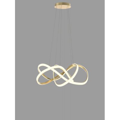 Aviano Arte lampa wisząca 1x138 W złota 7097-0115