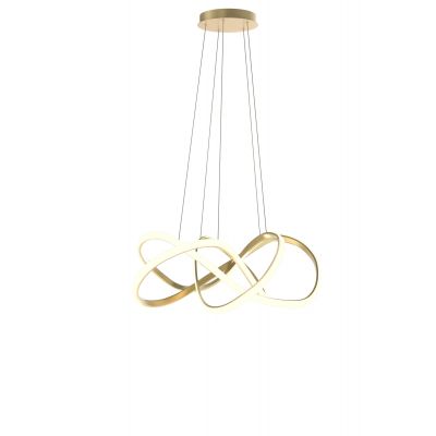 Aviano Arte lampa wisząca 1x138 W złota 7097-0115