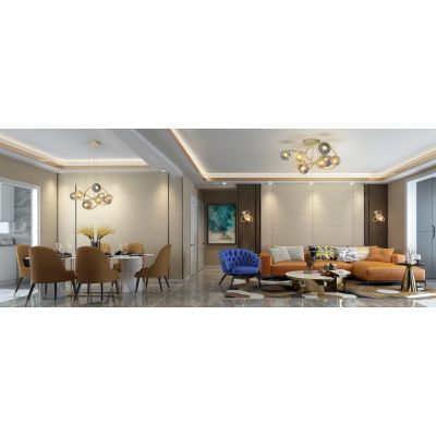 Aviano Metz lampa stołowa 2x3,5 W złota 8015-204