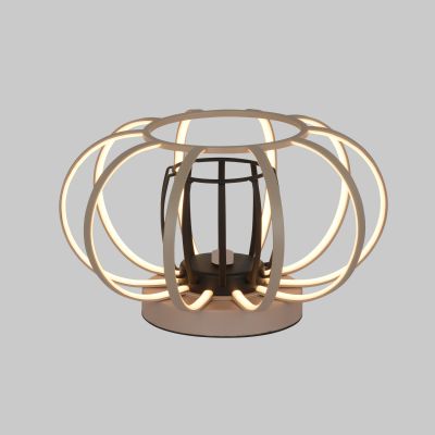 Aviano Salo lampa biurkowa 1x18 W czarna-piaskowa 8033-113