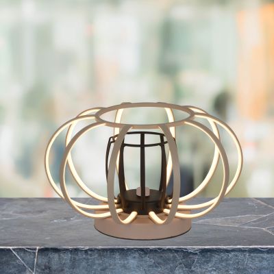 Aviano Salo lampa biurkowa 1x18 W czarna-piaskowa 8033-113