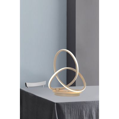 Aviano Bandol lampa stołowa 1x18 W piaskowa 8064-113