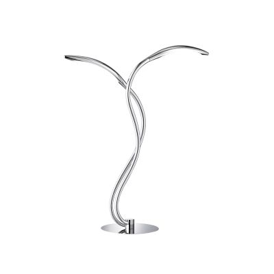 Aviano Hampton lampa stołowa 2x10,4 W chrom 8326-0201