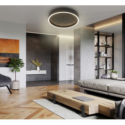 Aviano Bordeaux lampa podsufitowa 40 W czarna 9002-102M