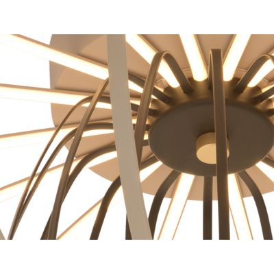 Aviano Salo lampa podsufitowa 55 W czarna-piaskowa 9033-113