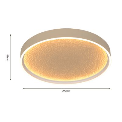Aviano Bormes lampa podsufitowa 60 W piaskowa 9069-113L