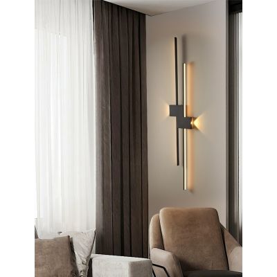 Aviano Linealo lampa ścienna 4x25 W czarny 4202-0410