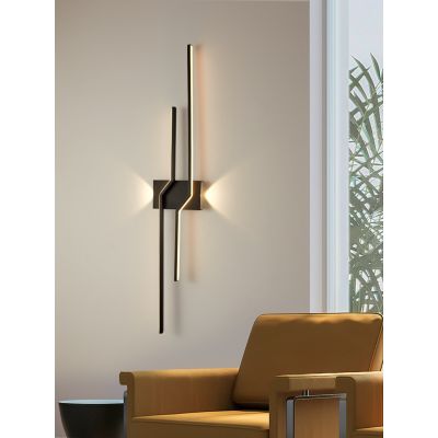 Aviano Linealo lampa ścienna 4x25 W czarny 4202-0410