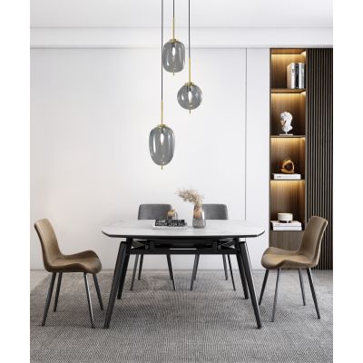 Aviano Belleville lampa wisząca 3x40 W czarna 5007-302