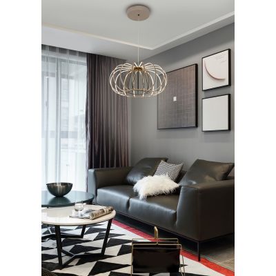 Aviano Salo lampa stojąca 1x48 W czarna-piaskowa 3033-113S