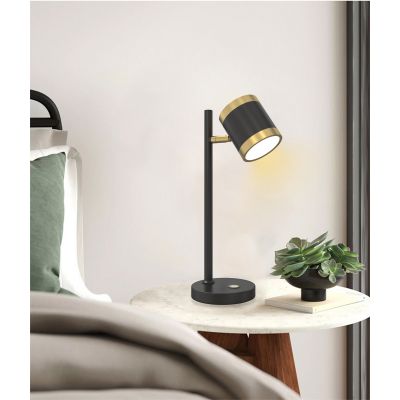 Wofi Toulouse lampa wisząca 9x6,3 W czarna 5003-904