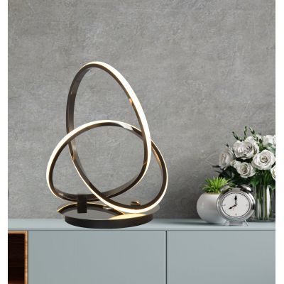 Aviano Bandol lampa stojąca 42 W czarna-chrom 3064-105