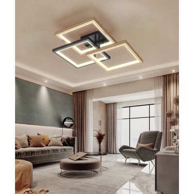 Wofi Matera lampa podsufitowa 5x12 W czarna 9022-506