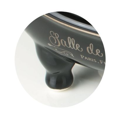 YokaHome Salle de Bain Black mydelniczka na mydło czarna KD.SALLE-BLK.MYD