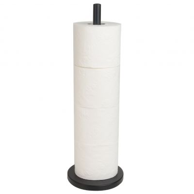 YokaHome SP stojak na papier toaletowy zapasowy czarny mat P.SP1-BLK