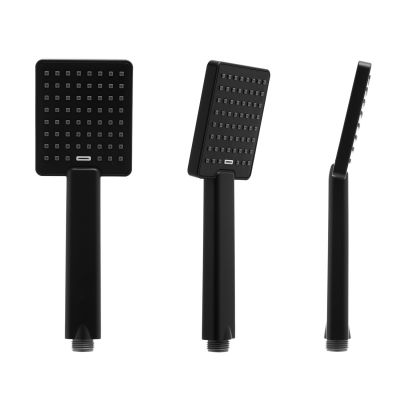 YokaHome Flova zestaw prysznicowy ścienny czarny mat BP.FLOVA20BLK