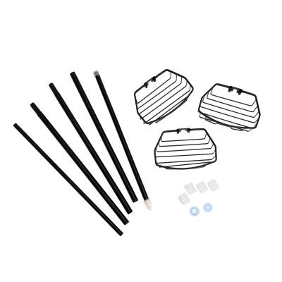 YokaHome Aluma półka 23,5 cm czarna CH.ALUMA-BLK