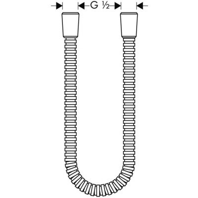 Axor Montreux wąż prysznicowy 160 cm 28116250