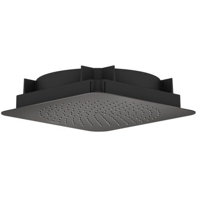 Axor Citterio C deszczownica 27x27 cm kwadratowa czarny chrom szczotkowany 28794340